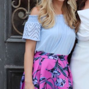 Off the shoulder top